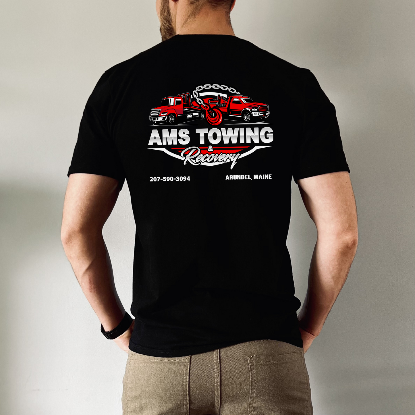 AMS Towing - Unisex Short Sleeve T-Shirt